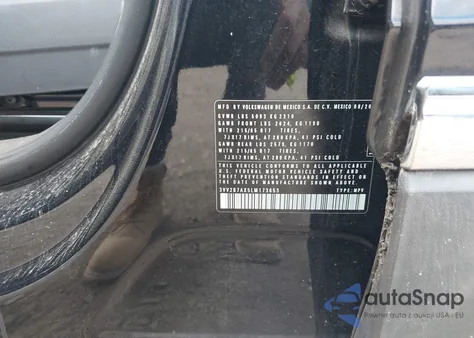 2020 Volkswagen Tiguan 2.0T Se/2.0T Se R-Line Black/2.0T Sel из США, поврежденный, VIN 3VV2B7AX5LM173653